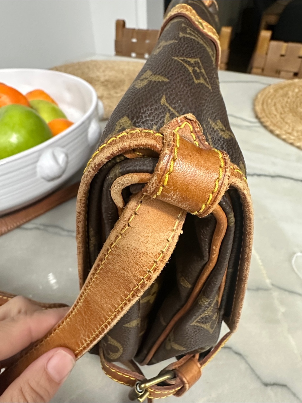 Authentic Louis Vuitton Monogram ,Saumur 30 - Picture 5 of 16